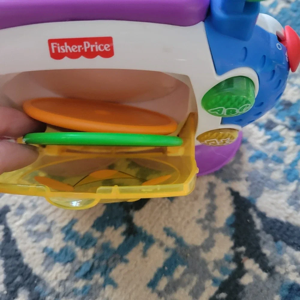 Fisher Price Laugh & Learn Sing With Me CD Player Complete 2 Discs Music WORKS